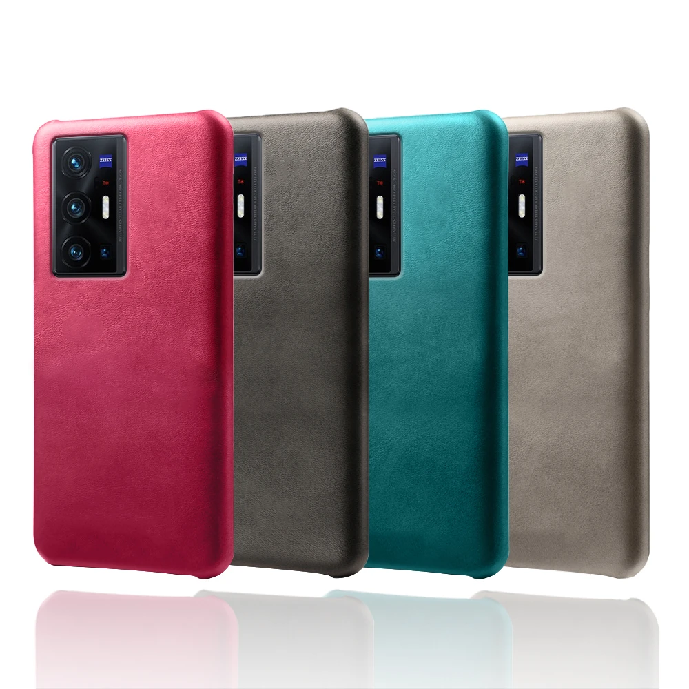 

Luxury PU Leather Case For VIVO X70 Pro+ X50 Lite X50e X60 Pro Plus Coque Slim PC Phone Cover For VIVO X 50 60 70 PRO 5G Funda