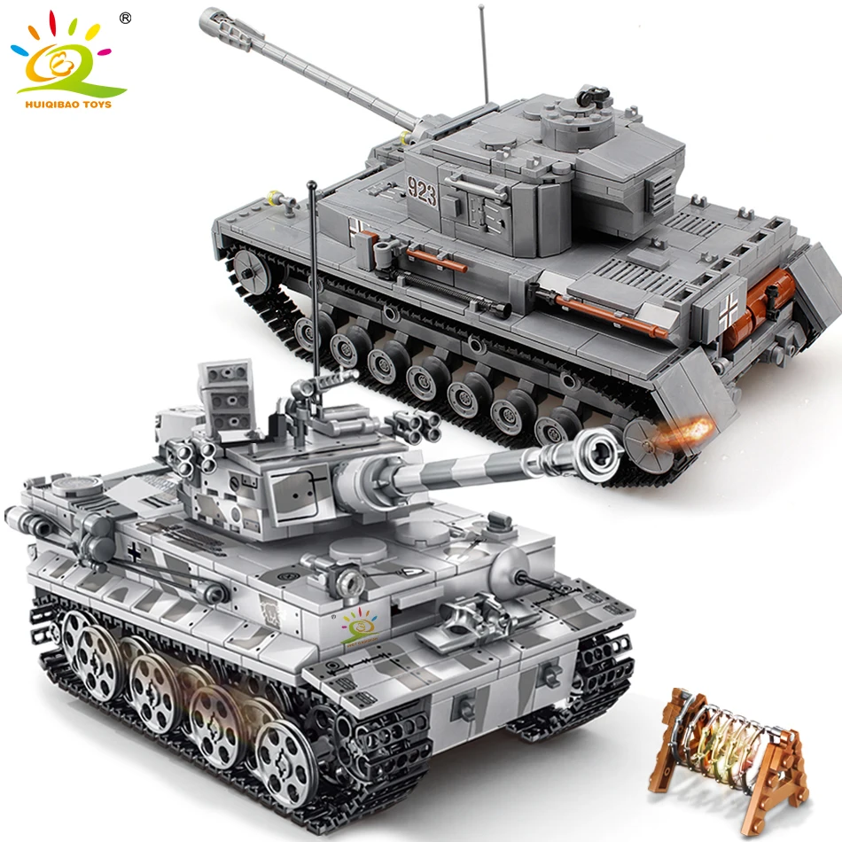 Online 1154 stücke Military Serie Große Panzer Tank Bausteine Legoing Tank Armee Stadt Erleuchten Ziegel Spielzeug Für Kinder