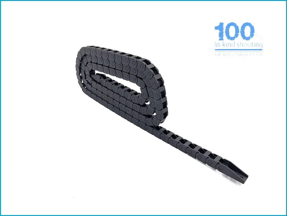 1Meter 5x5mm Wire Carrier Cable Drag Chain For CNC Router Engraving Machine Roller Plastic Transmission Chain Free shipping 18