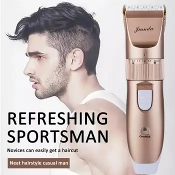 

Jianda Professional Electric Hair Trimmer Clipper Men's Shaver Barber Haircut Machine hair clipper barber tondeuse For family
