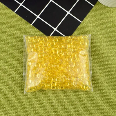 Yellow Счастливые поставки слаймов обезьяны плоские бусины добавки амулеты DIY наполнитель Аксессуары декор для пушистых облаков прозрачный слизи глина - Цвет: Yellow