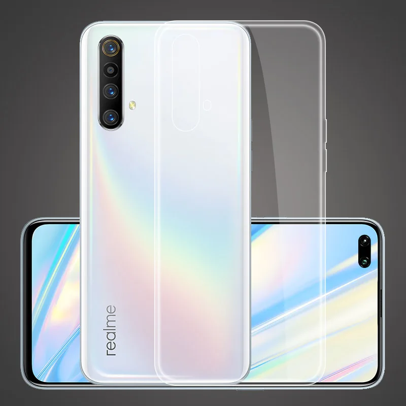 Чехол Realme X50 Pro из силикона и ТПУ для 5G мягкий чехол накладка 6 Find X2 A8 A91 A31 F15
