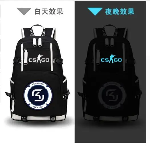 Команда Fnatic Virtus. pro DOTA 2 рюкзак CS CSGO NAVI для подростков многофункциональная USB зарядка SK Gaming Ninjas - Цвет: as pictures