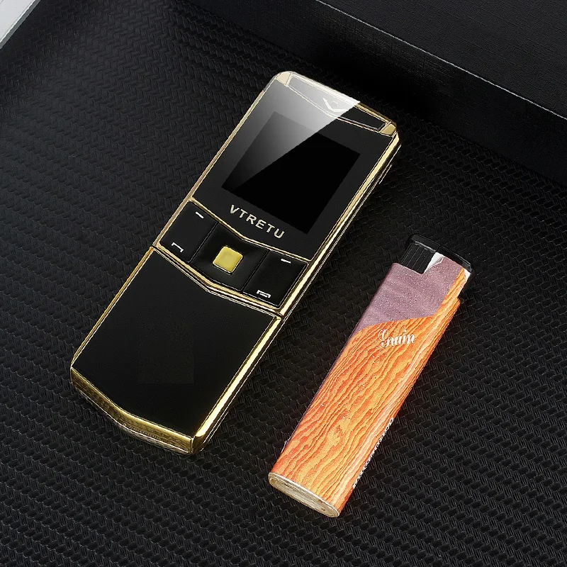 Роскошный Металлический фирменный телефон 2G GSM Специальный стиль бизнес слайдер тонкий крутой Мини карта телефон BT циферблат Вибрация анти потеря