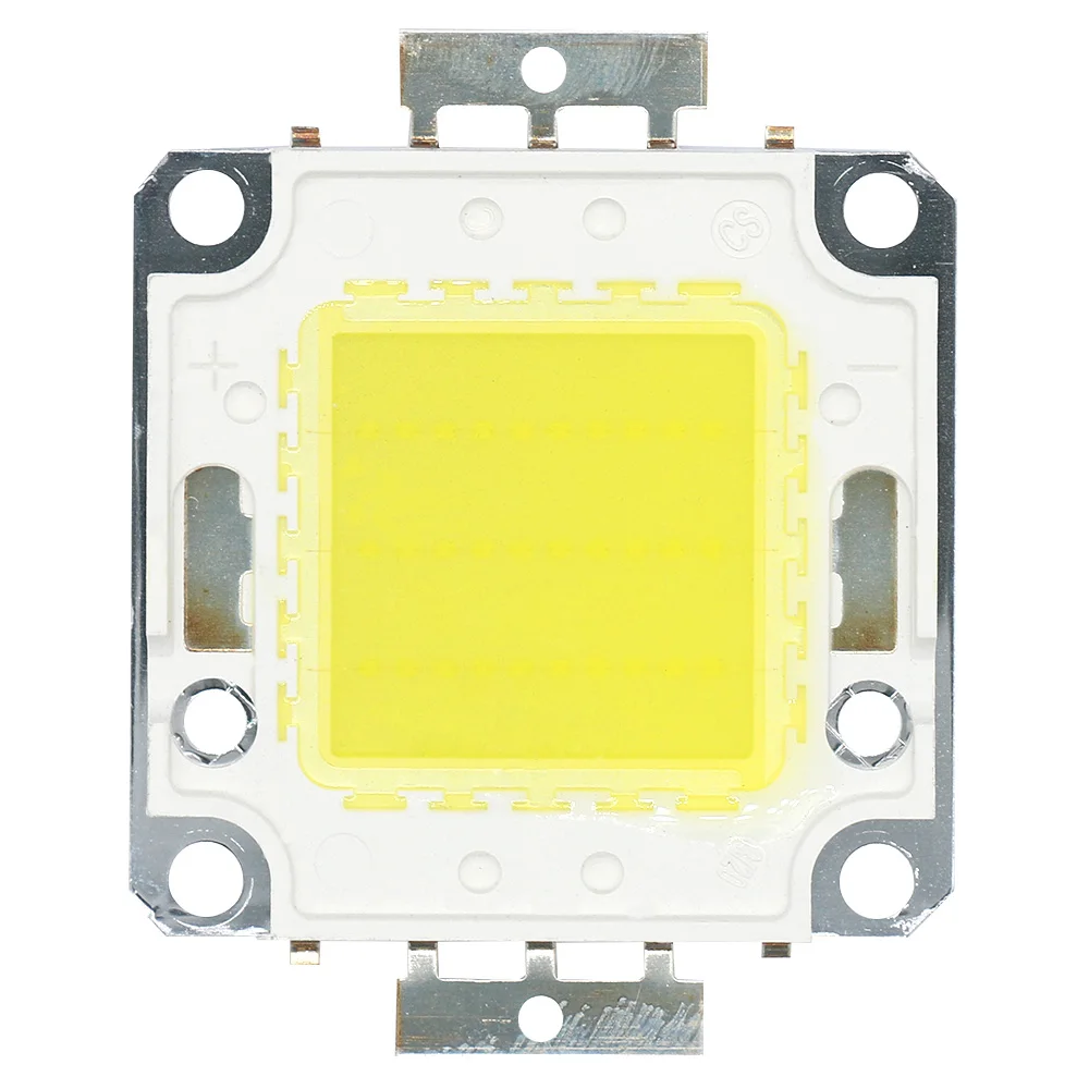 1Pcs COB LED 칩 10W 20W 30W 50W 램프 전구 칩 스포트라이트 투광 조명 정원 광장 통합 빛 LED 비즈 화이트/웜