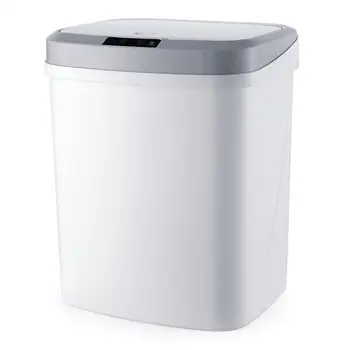 

Intelligent Sensor Trash Can Household Mute Electric Cover Trash Can Charging Version Induction Plus Vibration