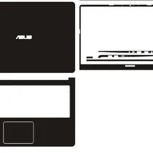 Ноутбука углеродного волокна виниловые наклейки на кожу Крышка для Asus VivoBook S15 S530FA S530FN S530UF S530UA S530 15,6"