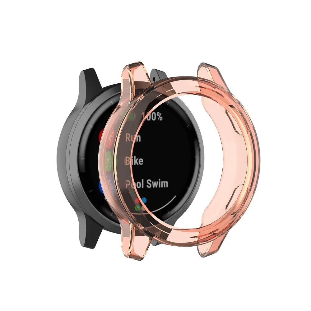 Мягкий ТПУ защитный силиконовый чехол для Garmin vivoactive 4 4S, аксессуары для умных часов, защитный чехол