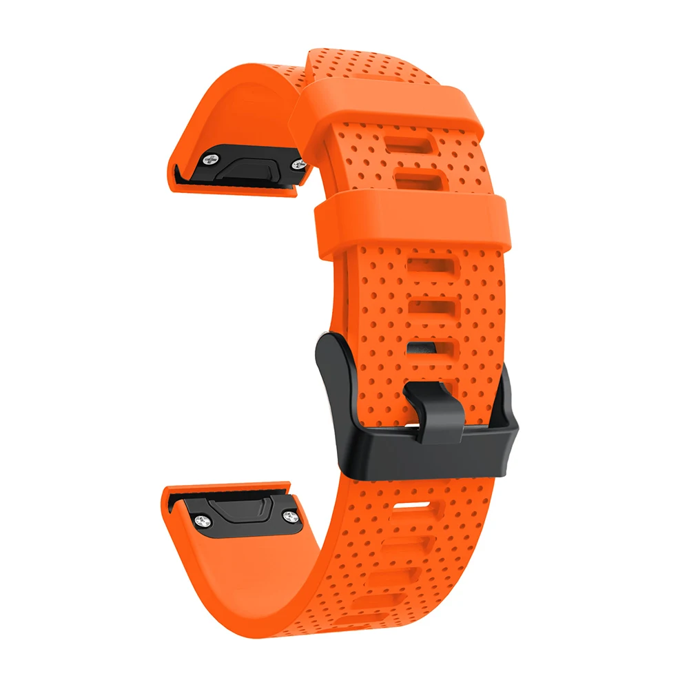 Силиконовый ремешок 20 мм быстросъемный браслет для смартфонов Garmin Fenix 6S|Ремешки