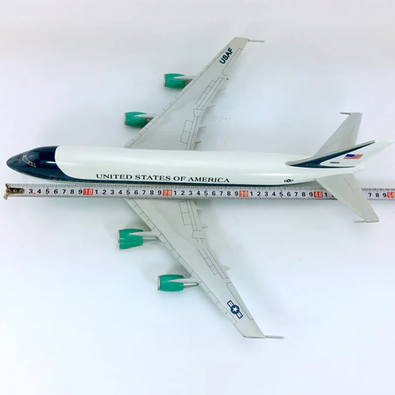 47 см 1:150 масштаб самолет Boeing B747-200 модель Air Force One с базовым сплавом самолет коллекционный дисплей коллекции игрушек