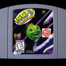64bit игры* Iggy с Reckin' изделия в виде шариков(США NTSC Версия