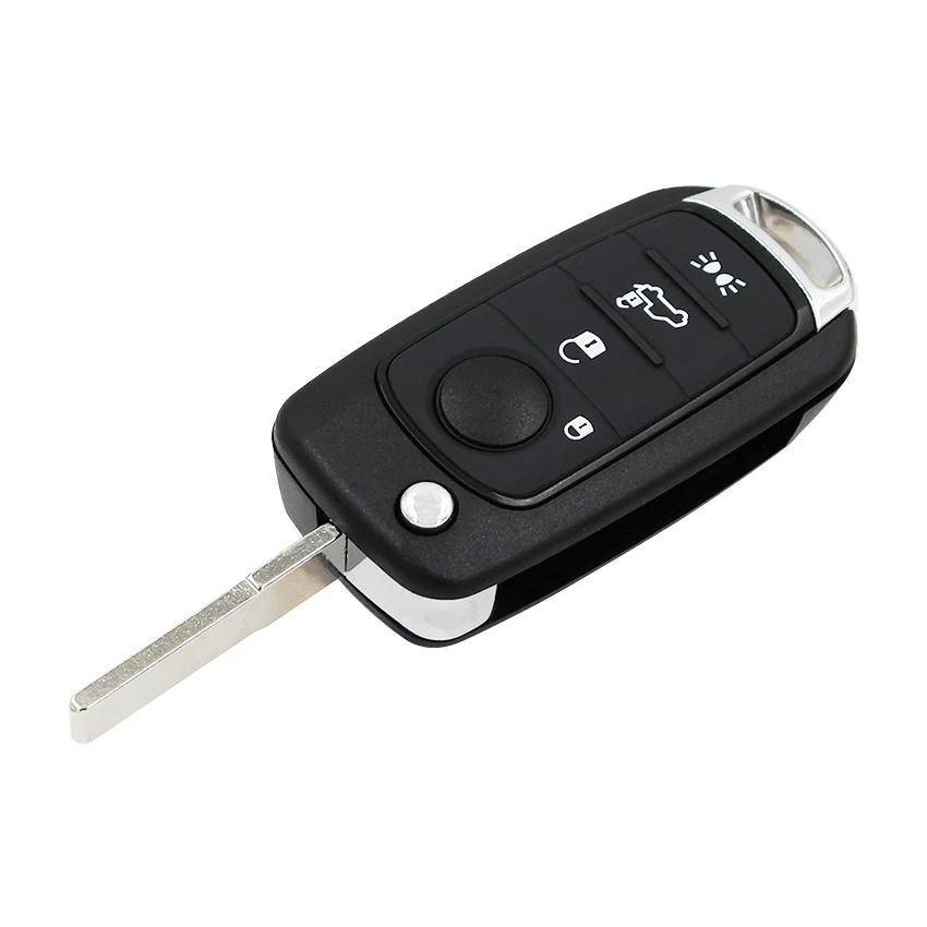 3/4 Button Folding Flip Remote Key Shell Case Smart Car Key Housing for Fiat Toro 500X 500 Punto Tipo Egea For Dodge Neon