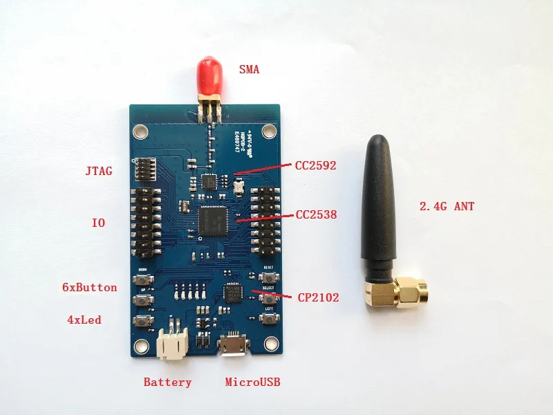 

CC2538+CC2592 Development Board, Contiki 6LoWPAN Learning, Zigbee