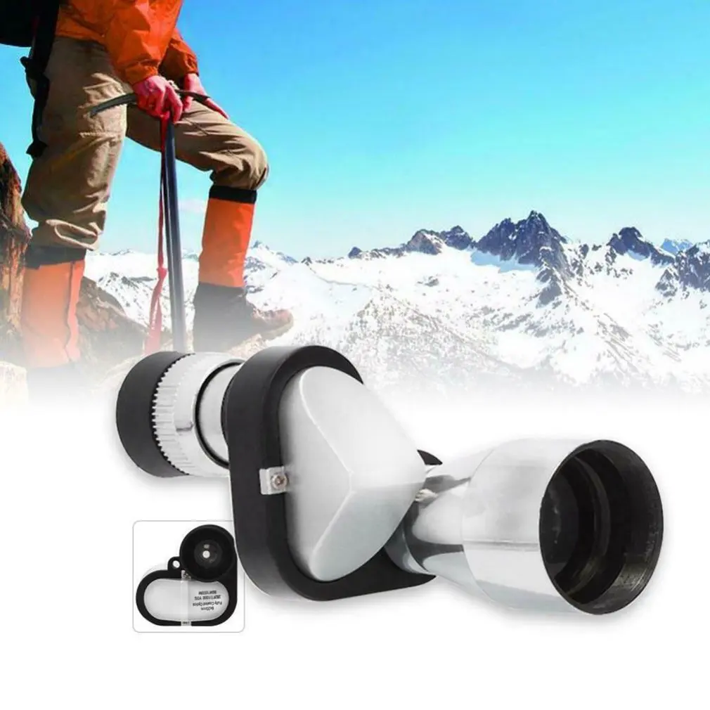 Telescope 8X20 Monoculars Low-Light Visual High-Definition High-Speed Mobile Telescope Professional Fashion Portable - Цвет: Blue film