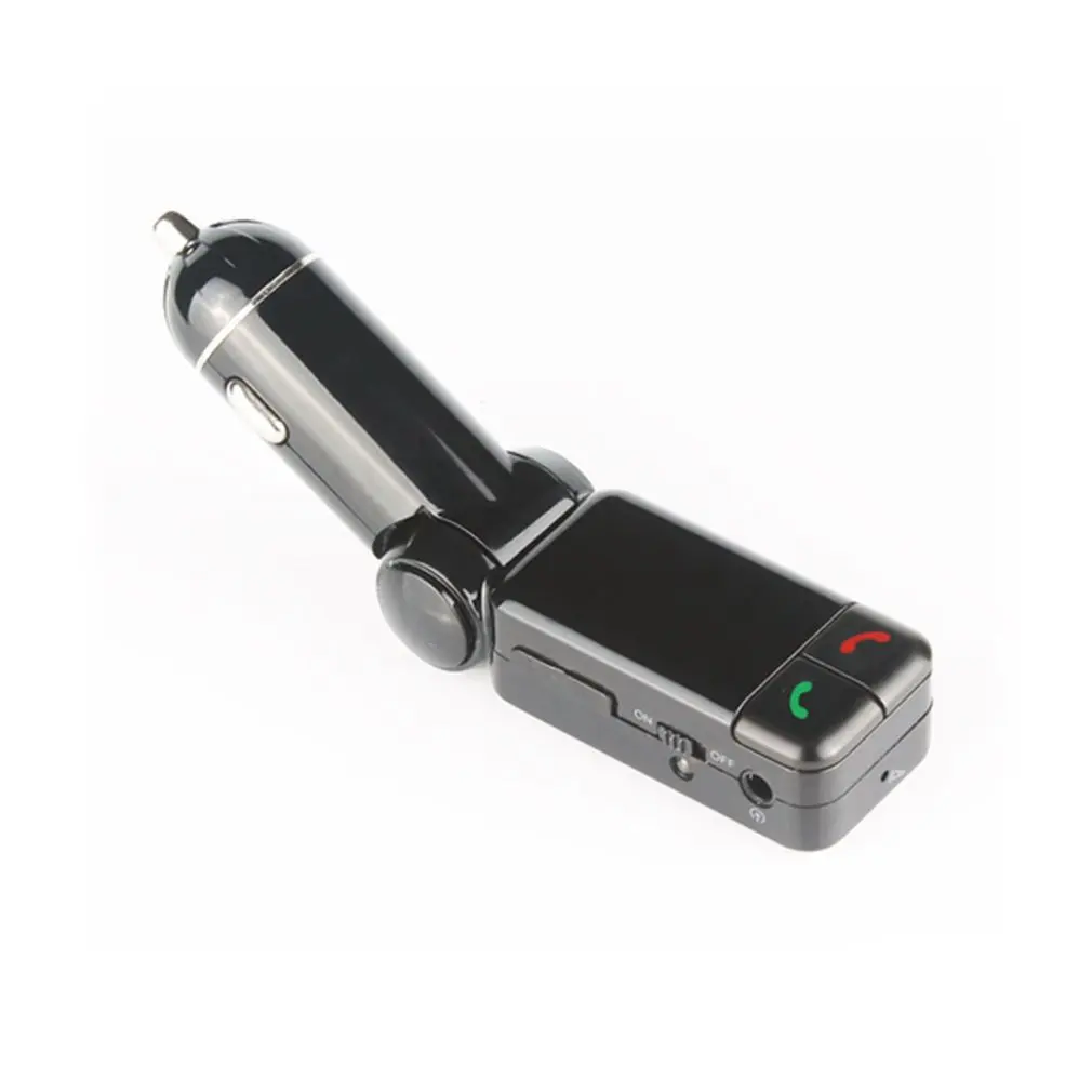 Автомобильный передатчик BC06B lcd MP3 fm-передатчик SD USB зарядное устройство для устройства Handsfree MP3-плеер Aux вход для телефонов iOS/Android