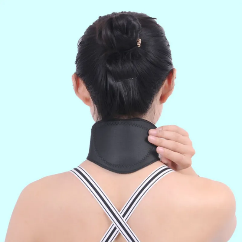 

Health Care Neck Support Massager 1Pcs Tourmaline Self-heating Neck Belt Protection Spontaneous Heating Belt Body Massager