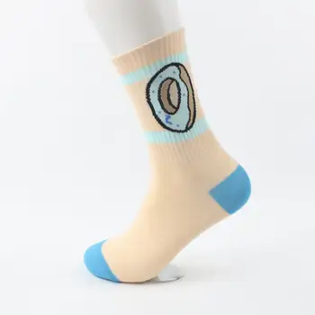 

Teen Funky Sock Women Fashion Cotton Socks Cake Donut Men Socks Doughnuts Crazy Fun Novelty Socks Food Street J0T6
