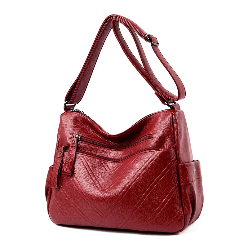 Женская сумка из натуральной кожи новинка 2019 Классическая Повседневная модная