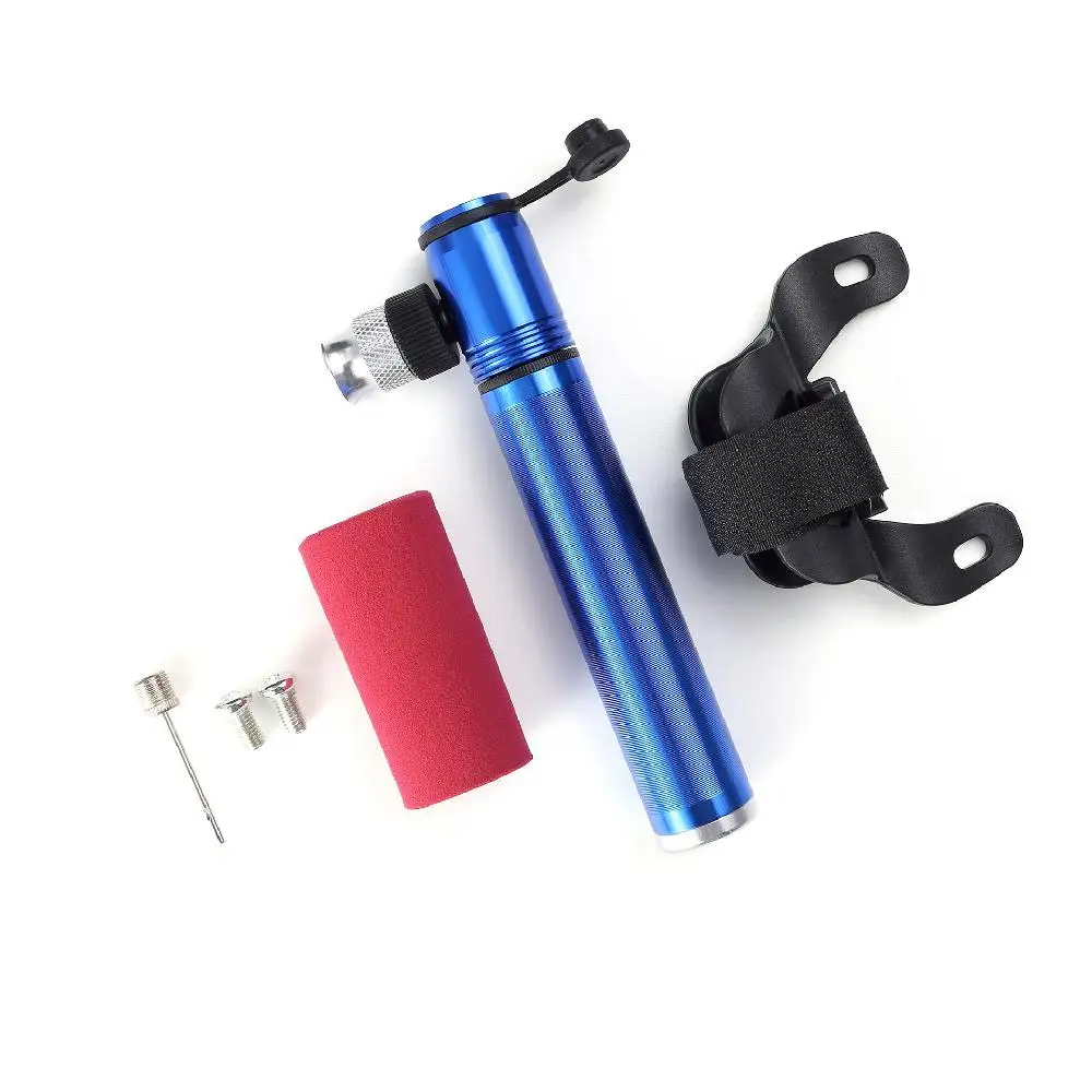 GloryStar 120 PSI мини портативный велосипедный воздушный насос, Воздушная игла+ кронштейн+ шнековый насос, инструмент для быстрого надувного