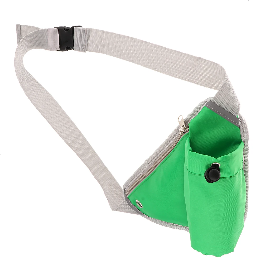 Multi-use Sports Running Triangle Waist Bag Bum Fanny Pack Hiking Cycling Jogging Belt Water Bottle Pocket Shoulder Chest Bag