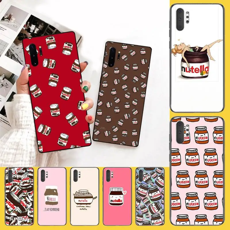 PENGHUWAN chocolate Food Tumblr Nutella Luxury Unique Design Phone Cover for Samsung Note 3 4 5 7 8 9 10 pro M10 20 30 | Мобильные