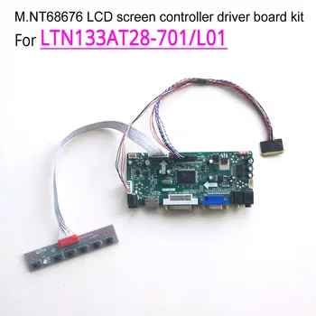 

For LTN133AT28-701/L01 M.NT68676 screen controller drive board 1366*768 13.3" VGA HDMI DVI notebook PC LCD LVDS 40Pin WLED kit