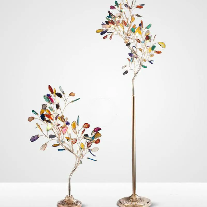 Современный светодиодный напольный светильник для рождественской елки