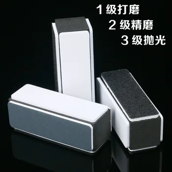 

Manufacturers Direct Selling Crafts Polishing Block Black-and-White Four Sides Wipe Silver Polishing Buddhist Prayer Bead Walnut