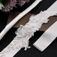 Delicate Wedding Dress Accessories Bridal Wedding Belts Satin Flower Sash Woman Girl Sash Belt Wedding Sashes Belt Sashes