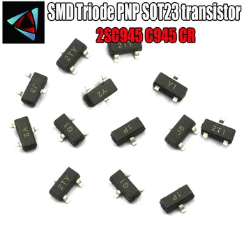 

100PCS 2SC945 SOT23 C945 SOT-23 SOT SMD CR NPN SMD SOT-23 Surface Mount SMD Triode PNP SOT23 transistor