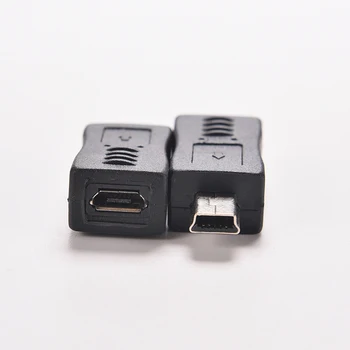 

Micro USB Female to Mini USB Male Adapter Connector Converter Adaptor for Mobile Phones MP3