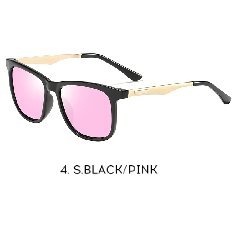 Women Polarized Mirror Sunglasses Eyewear UV400 Black Gray Blue Pink RFT201965N