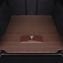 16-17-Tesla модель X коврик для багажника Tesla внедорожный 5 6 7 только коврик для багажника