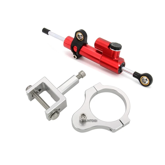 Motorcycle Accessories Steering Stabilize Damper Bracket For Tiger 900 GT PRO Tiger 900 GT PRO Rally Tiger 850 Ivory