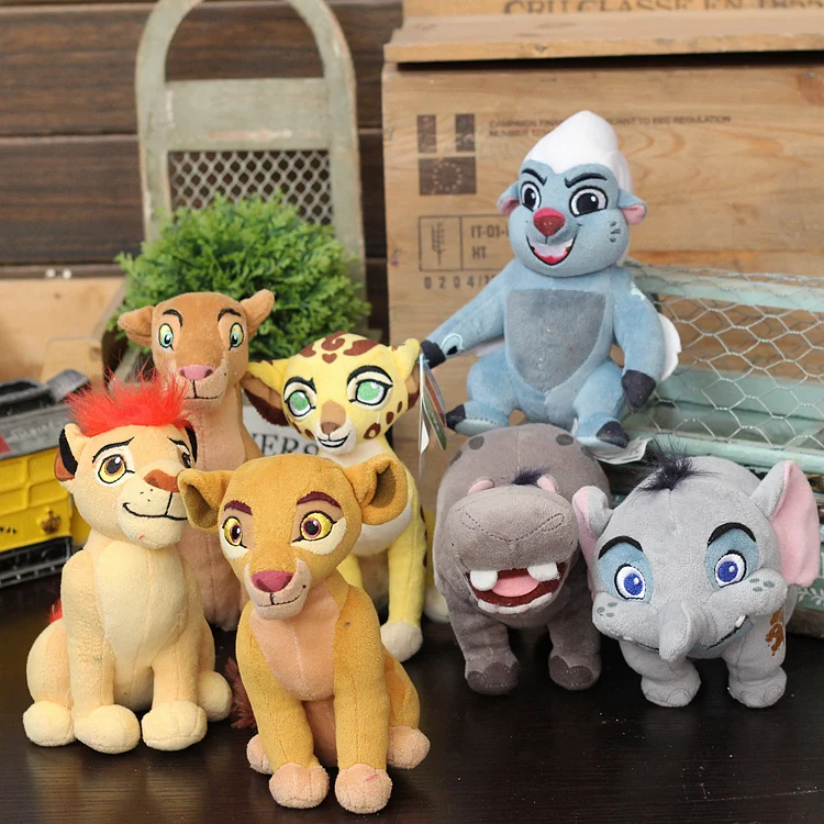Оригинальная плюшевая мини кукла Tsum The Lion Guard Kion Fuli Hippo детские игрушки подарок на