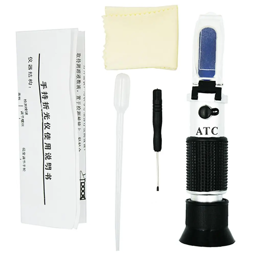 

Automotive Car Antifreeze Refractometer Freezing Point Urea Battery Fluid Antifreeze Water Tester Inspect Atc Tool