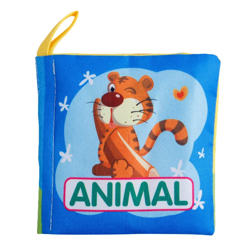 New Animals Детские погремушки мобили игрушка мягкая книга из ткани о животных новорожденная коляска подвесная игрушка Bebe Раннее Обучение Образование Детские игрушки K1220 H - Цвет: New Animals