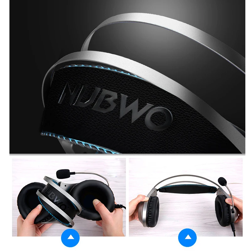 EKUPUZ N2 компьютерные стереонаушники игровые наушники геймерская гарнитура на