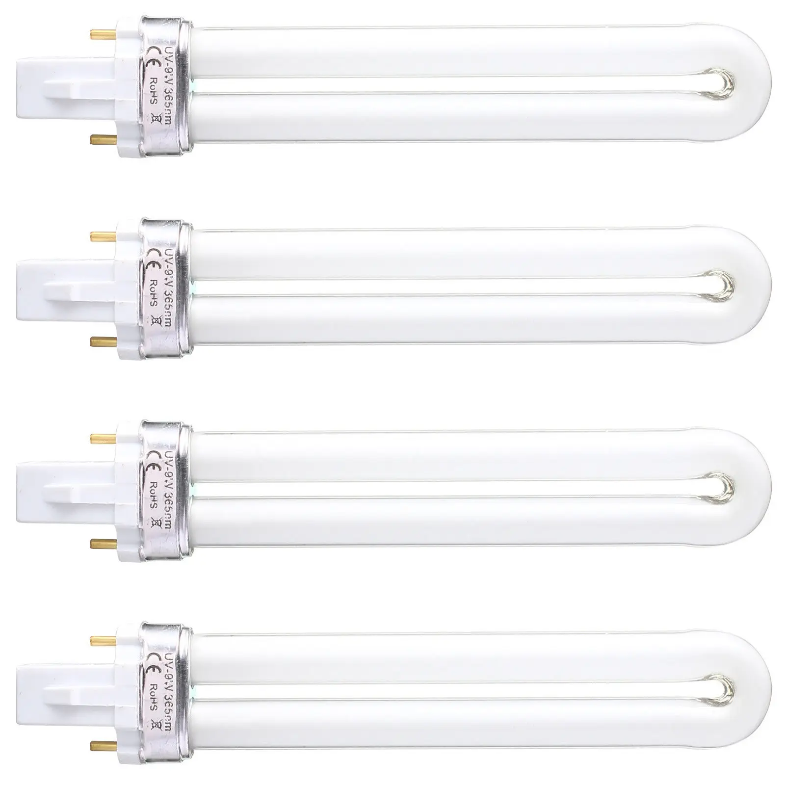 9W UV Lamp Tube Gel Nail Art Dryer Make Up Replacement White 9W UV Lamp Tube Gel Nail Art Dryer Make Up Replacement White