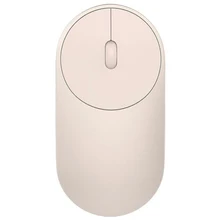 Мышь Xiaomi Mi Portable Mouse золотистый оптическая(1200dpi) беспроводная BT для ноутбука(2but