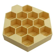 Горячая 13 сетки силиконовые формы для льда мороженое плесень DIY помадка Мусс плесень лоток NDS