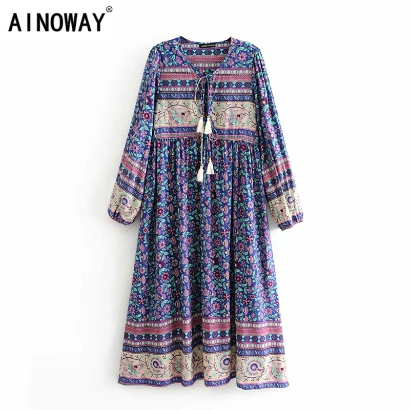 boho chic midi dresses