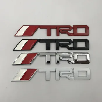 

14.2*2.2cm 3D TRD Car Sticker Metal Car Styling Auto Body Decoration