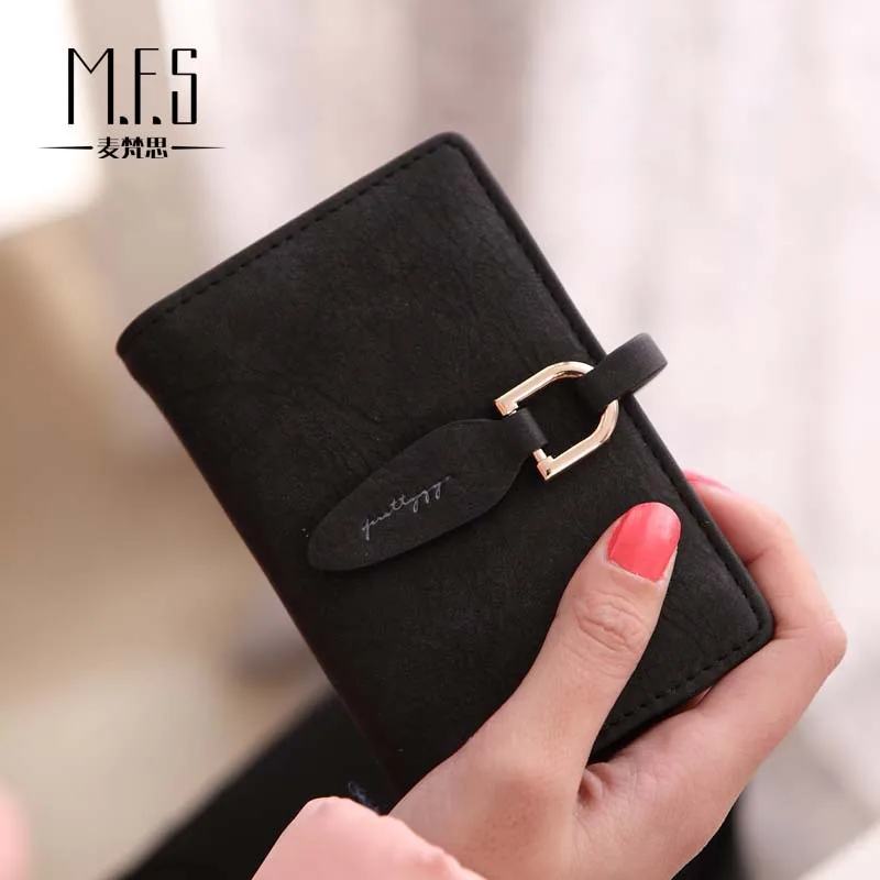 Card Slots PU Leather Card Holder Case Women ID Credit Card Holder Business Card Holder Bag Wallet High Quality