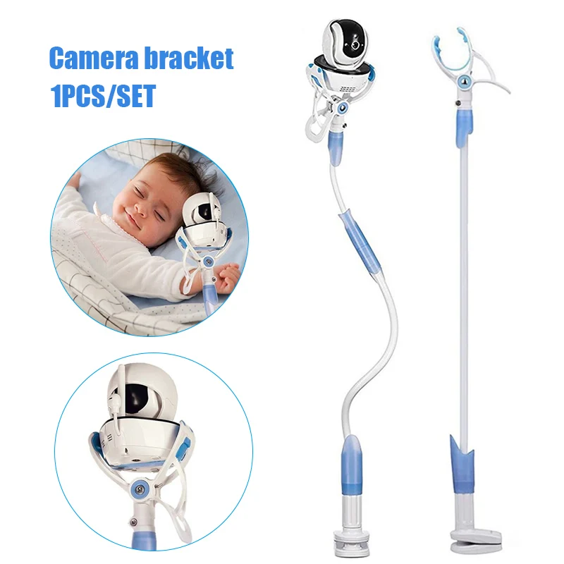 

Flexible Baby Video Monitor Bracket Holder Cribs Bed Surveillance Holder Stand for Home Nursery Dropshipping FAS