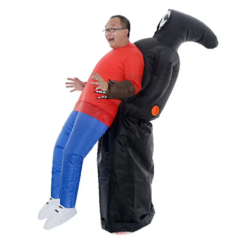 

Inflatable Ghost Costume Halloween Party Skeleton Devil Cosplay Dress Adult Activity Arrangement Props