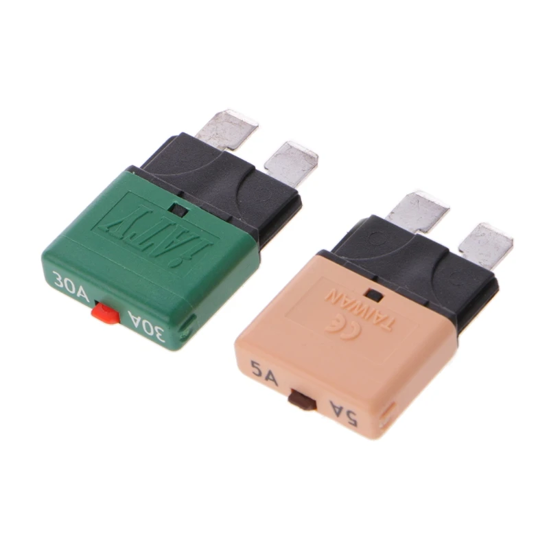 

Circuit Breaker Blade Fuse 28V Resettable 5-30A Marine Rally Automotive