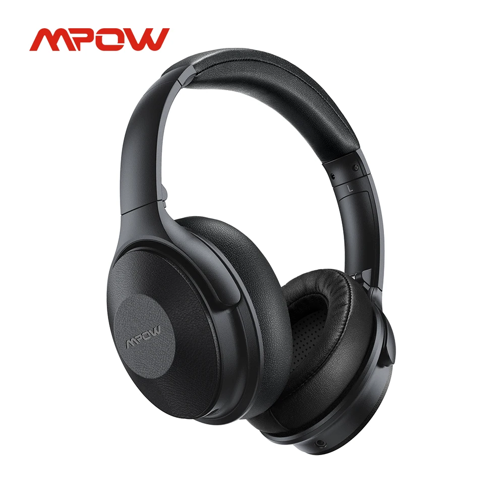 Upgraded Mpow H17 Wireless Headphones Active Noise Cancelling Bluetooth Headset with Fast Charge 30hrs Playtime ANC for Travel