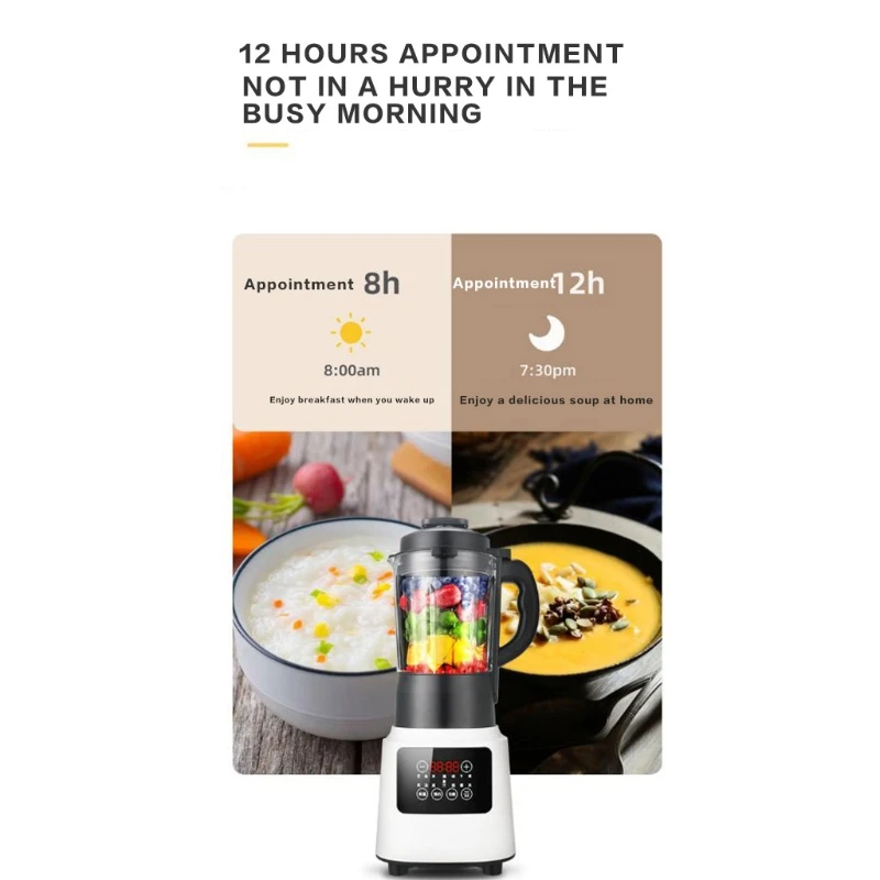 Automatic Multi-Function Household Soybean Mute Juicer Mixer Blender Cytoderm Breaking Machine