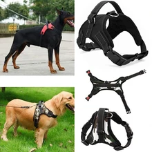  Nylon Heavy Duty Pet Dog Harness Collar Adjustable Padded Extra Big Large Medium Small Dog Harnesses Vest Dogs Supply 